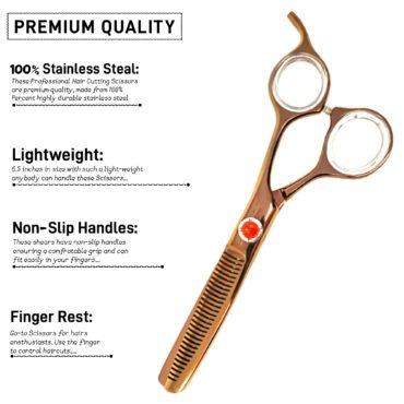 6.5 INCH PROFESSIONAL SALON BARBER THINNING SCISSORS