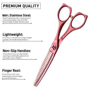 6.5 INCH PROFESSIONAL BARBER THINNING SCISSORS