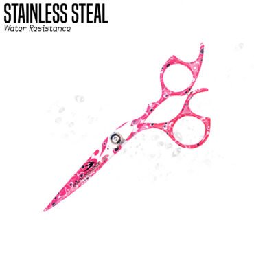 PROFESSIONAL 6.5” HAIR CUTTING SCISSOR, PRINTED BARBER SCISSORS