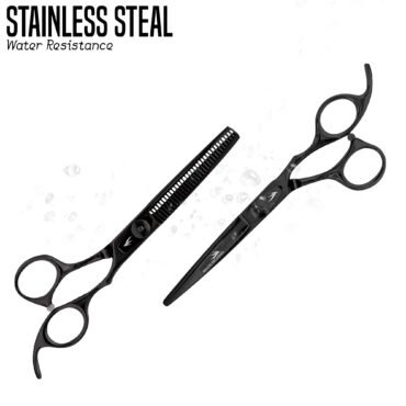 PROFESSIONAL BARBER SHARP HAIR SCISSORS HAIRDRESSING SHEARS KIT, 6.5 INCH