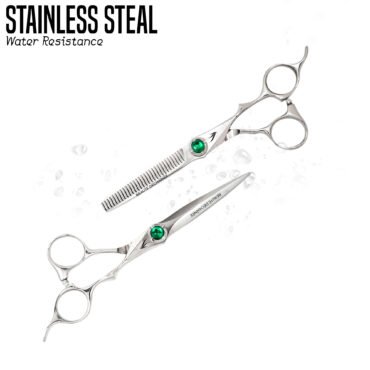 PROFESSIONAL BARBER SHARP HAIR SCISSORS HAIRDRESSING SHEARS KIT, 6.5 INCH