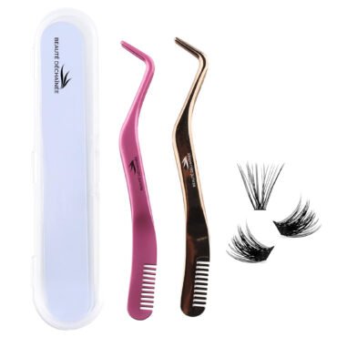 Lash Tweezers Lash Applicator for Individual Lashes DIY Eyelash Extension