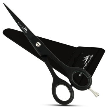 PROFESSIONAL BLACK HAIR CUTTING SCISSORS, HAIR SCISSORS 6.5 INCH