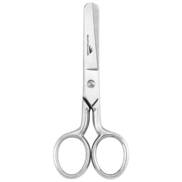 Round Tip Sewing Scissors: Small Safety Sharp Tiny Fabric Scissors, 4.75 Inches