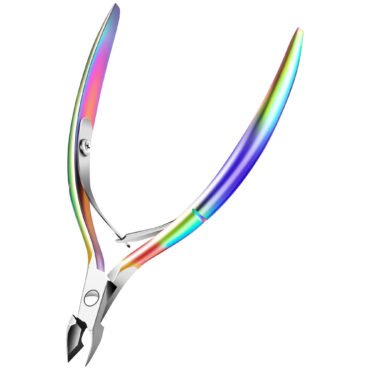 Cuticle Trimmer Cuticle Nippers, Durable Cuticle Cutter, Salon Nail Cuticle Clippers, ( Multi Color)