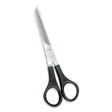 PLASTIC HANDLE HAIR CUTTING SCISSORS & BLENDING SCISSORS (6.5 INCH)