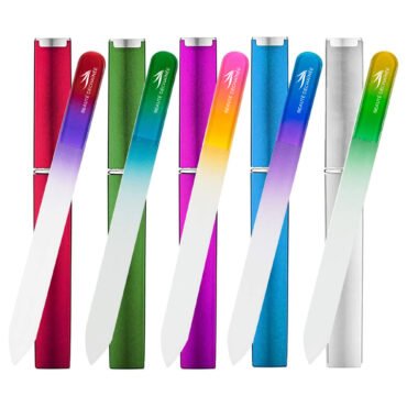 Glass Nail File ( Multi color)